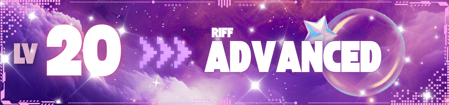 Level 20: Riff Advanced